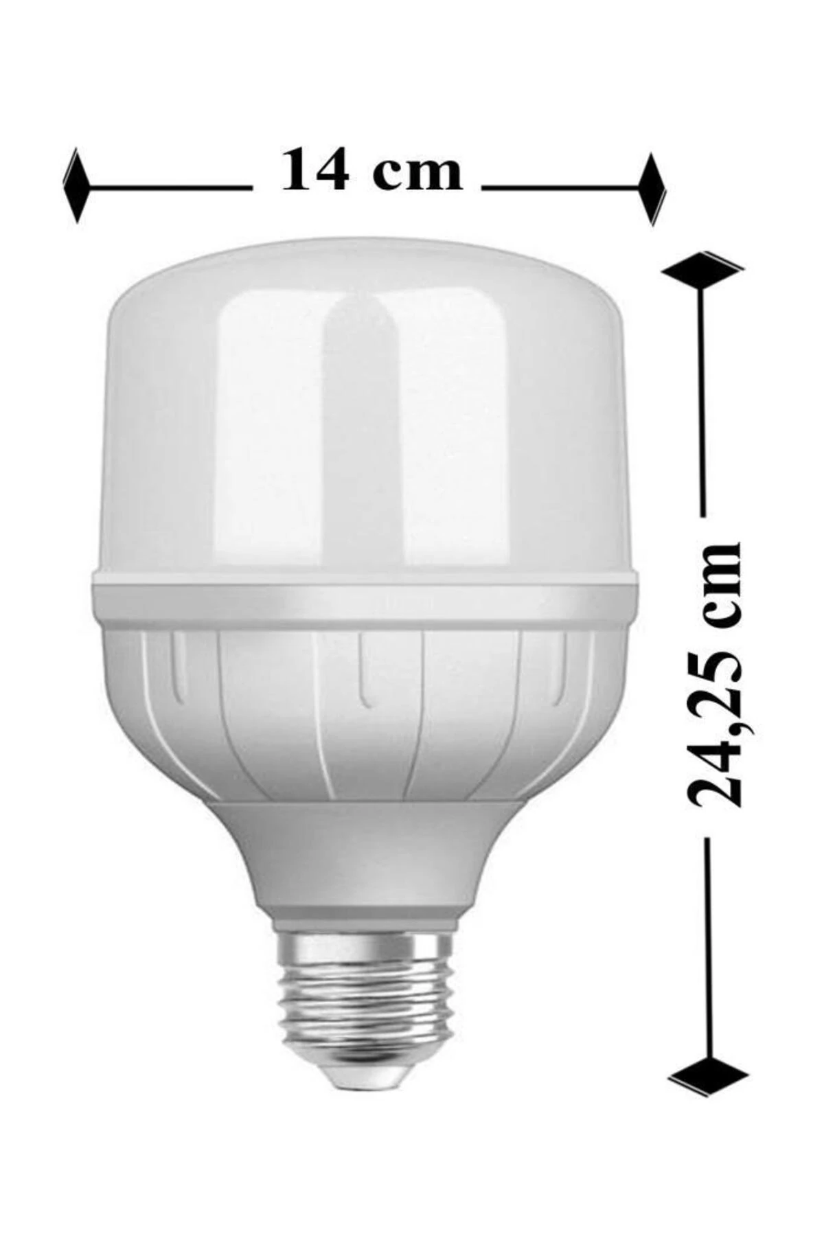 Clt 45w (250W) Jumbo Torch Büyük Led Ampul Beyaz 6500k - Büyük Boy Pazar Lambası