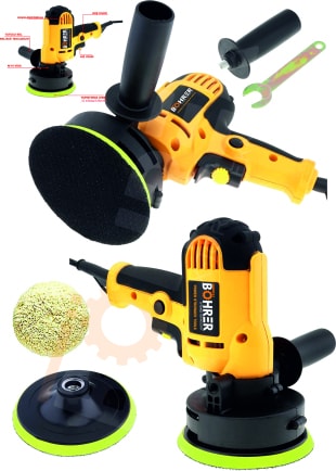 Böhr Pross 1200 Watt Mini Polisaj Cila Zımpara Parlatma Makinesi