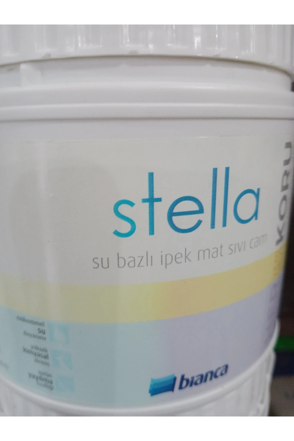 Stella su bazlı mat sıvı cam