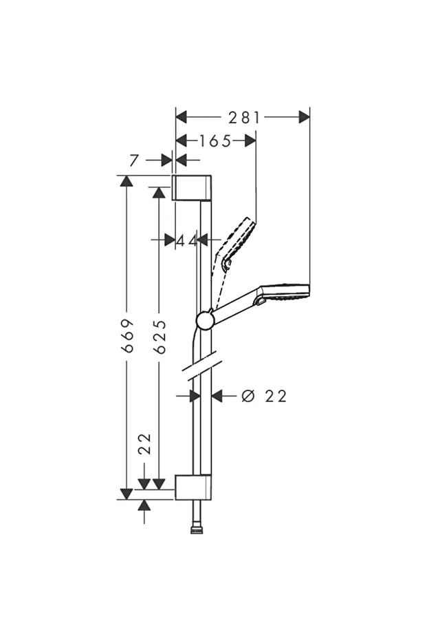 Crometta Vario Unica Set 650 Mm Wschr