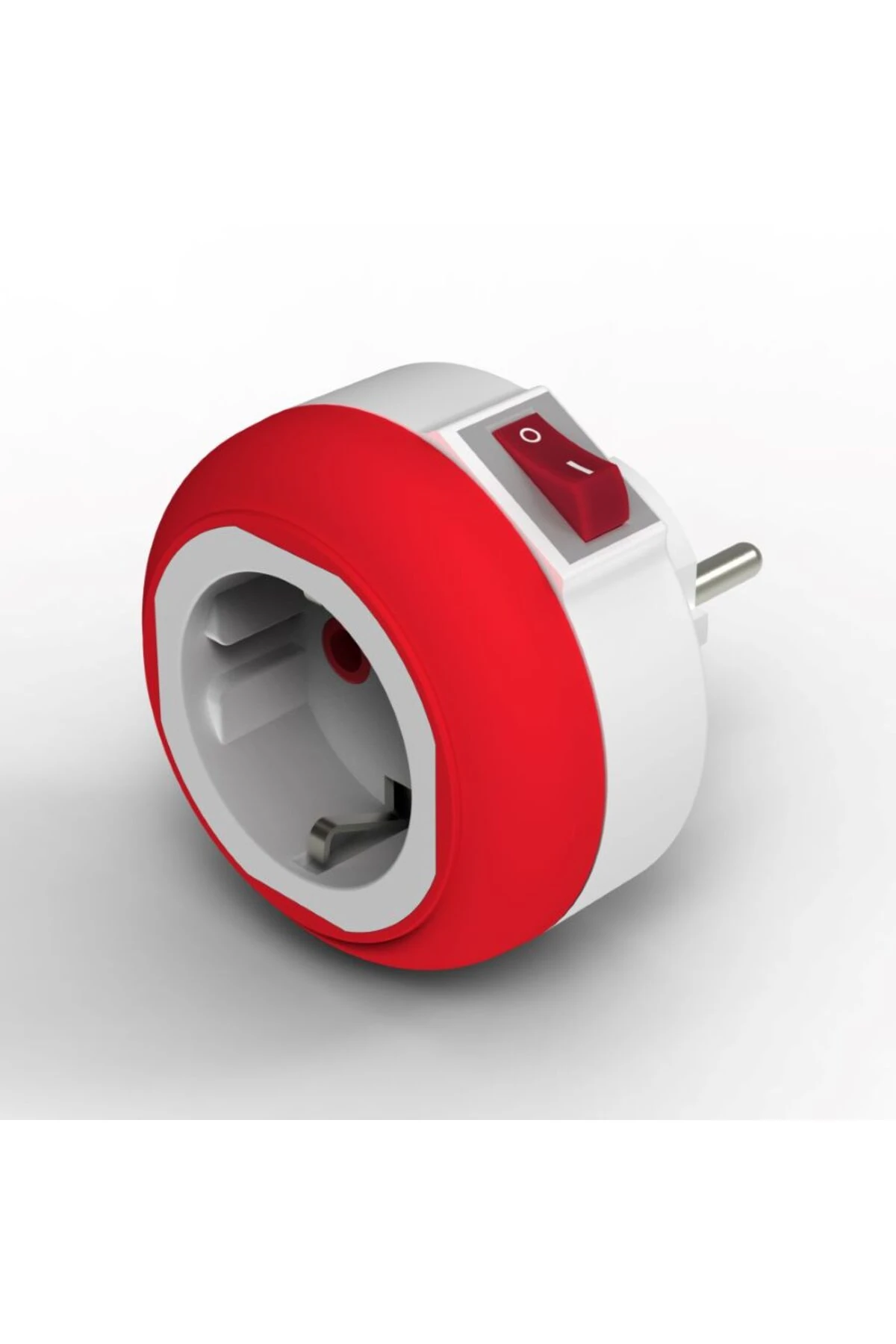 Gece Lambası Prizli LED Anahtarlı 99-04 - Kırmızı