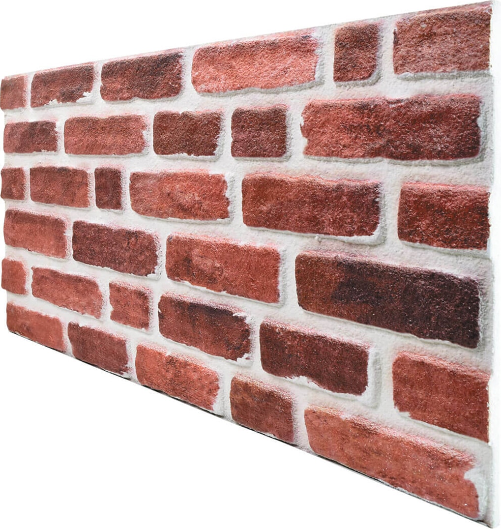 5 Adet(2,5m2) x Tuğla Desenli 3 Boyutlu Renkli Strafor Köpük Duvar Kaplama Paneli (BR-535)