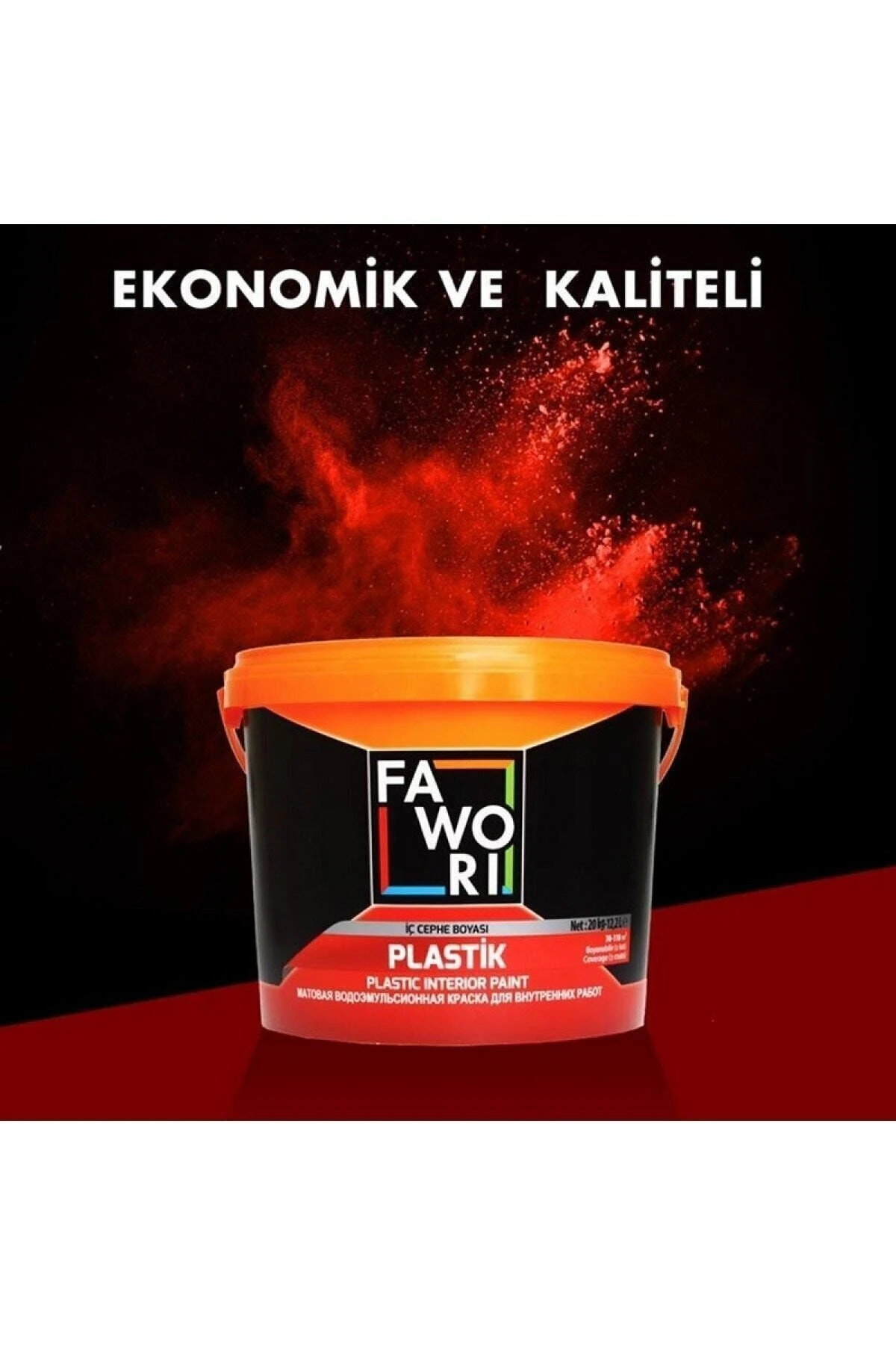 Plastik Iç Cephe Boyası 3,5kg