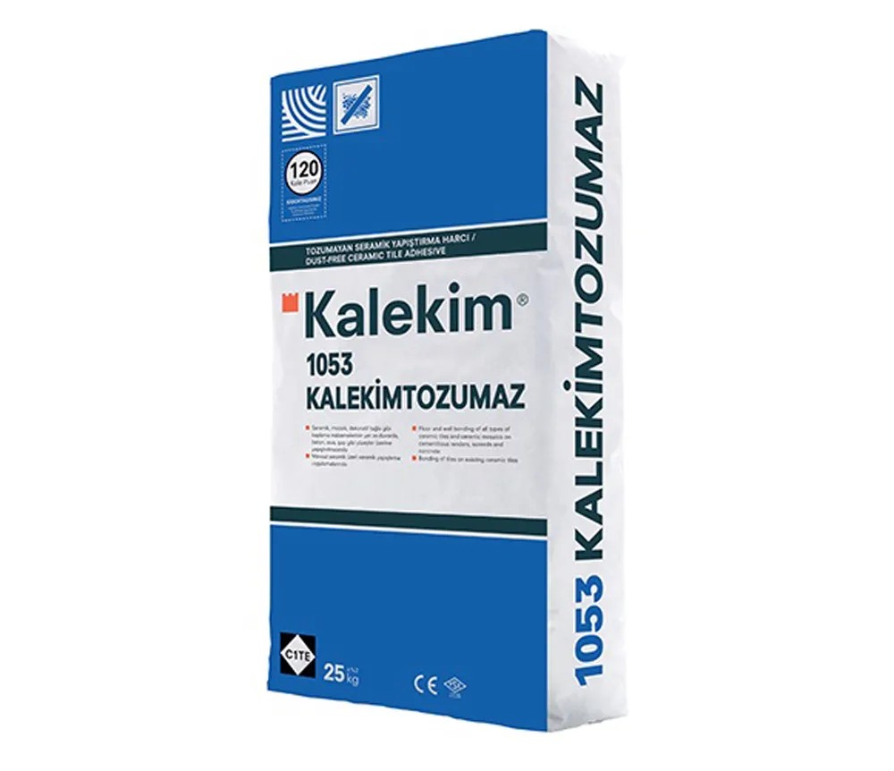 KALEKİM 1053 TOZUMAZ GRİ YAPIŞTIRMA HARCI