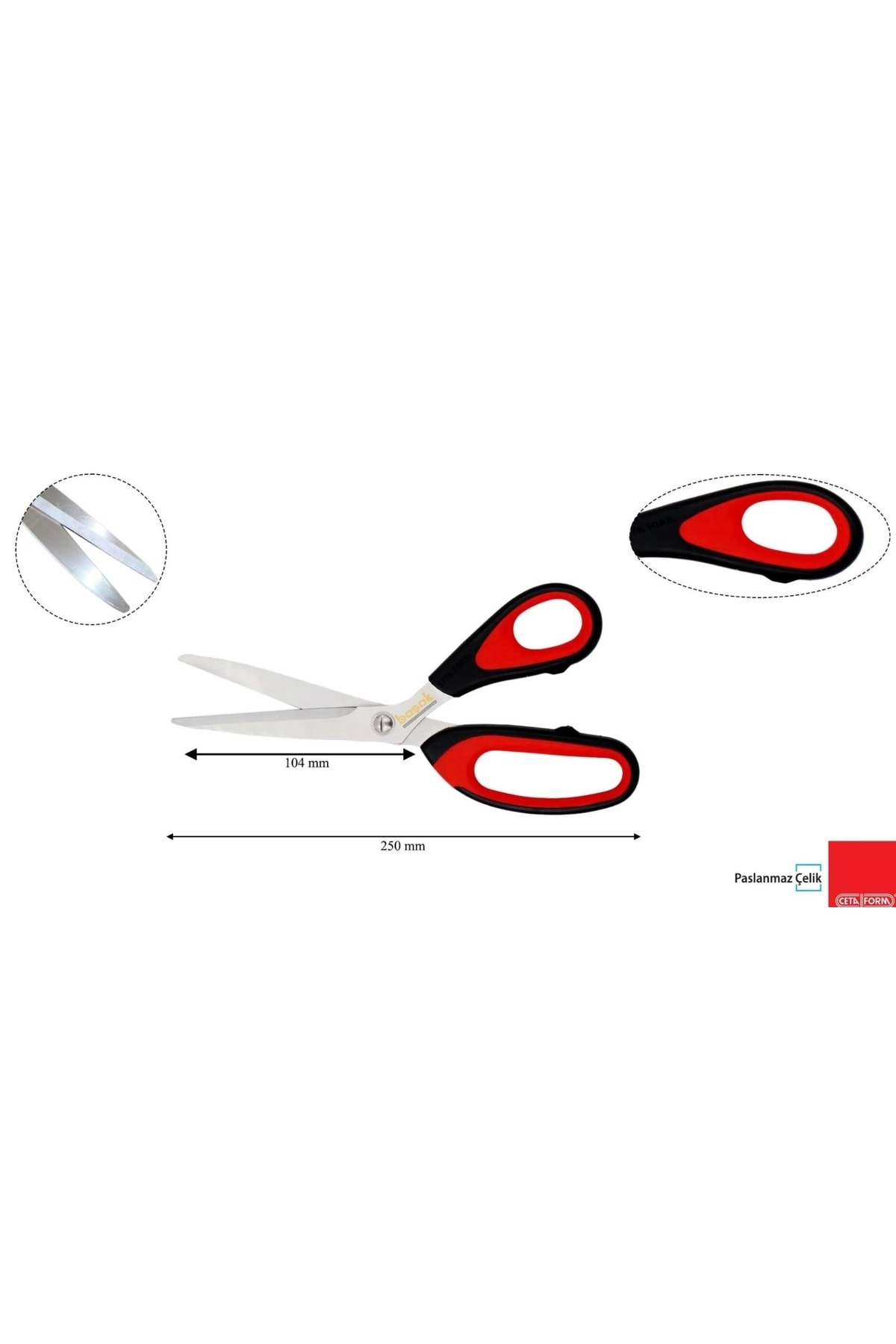 250 Mm Ofis Makasları J18-250