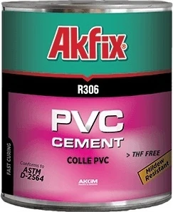 R306 Sert Pvc Plastik Yapıştırıcı 500 gr