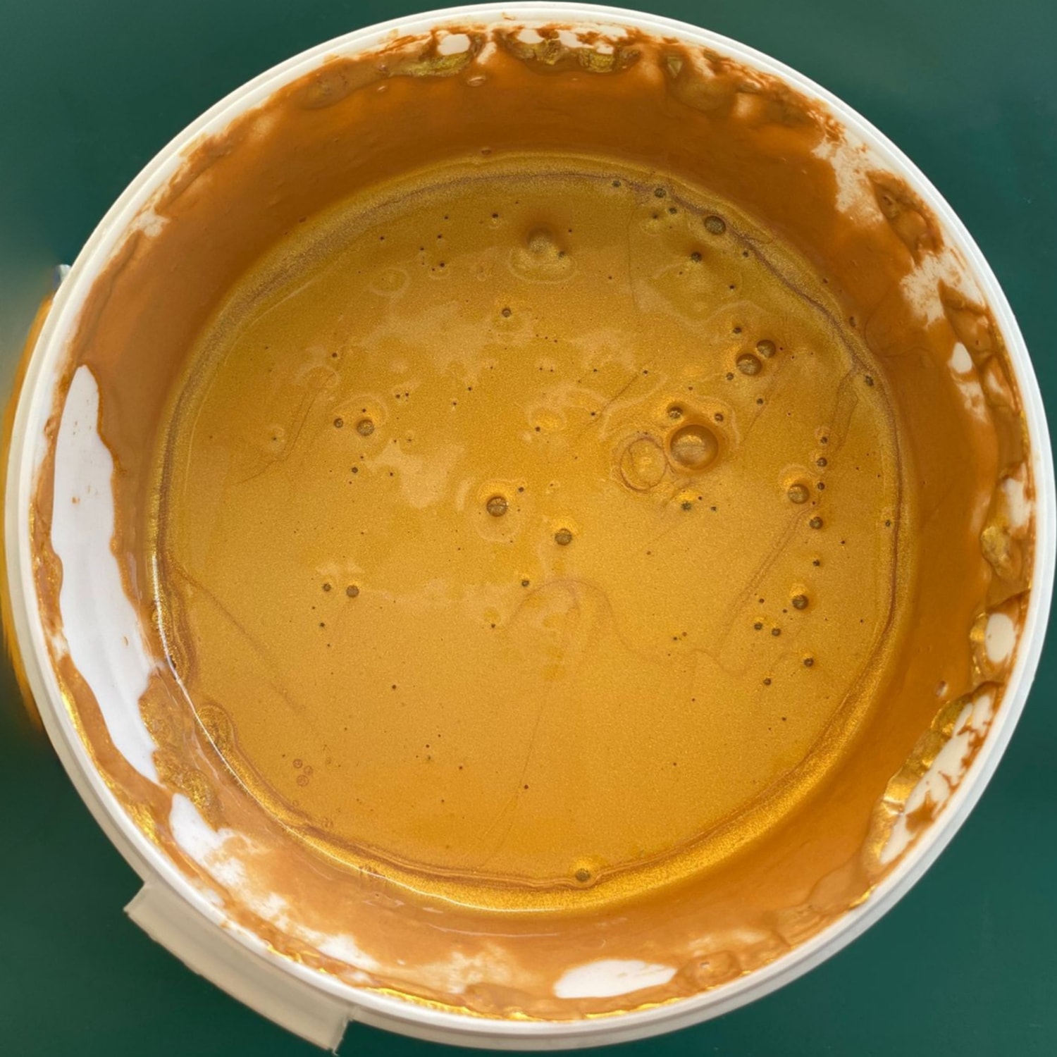Permovarak Silikonlu Su Bazlı Altın Görünümlü Boya 0,75L - 2,5l | Iç - Dış Cephe Boyası Altın Varak