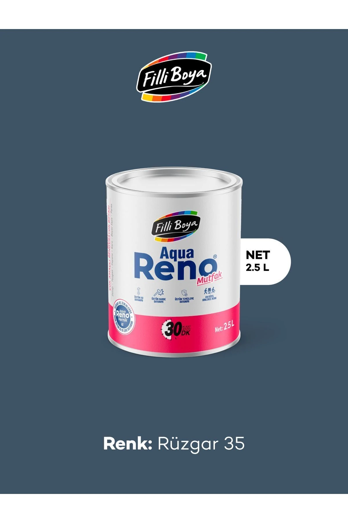 Filli Aqua Reno Mutfak Rüzgar 35 (0,75L - 2,5L) Rüzgar 35