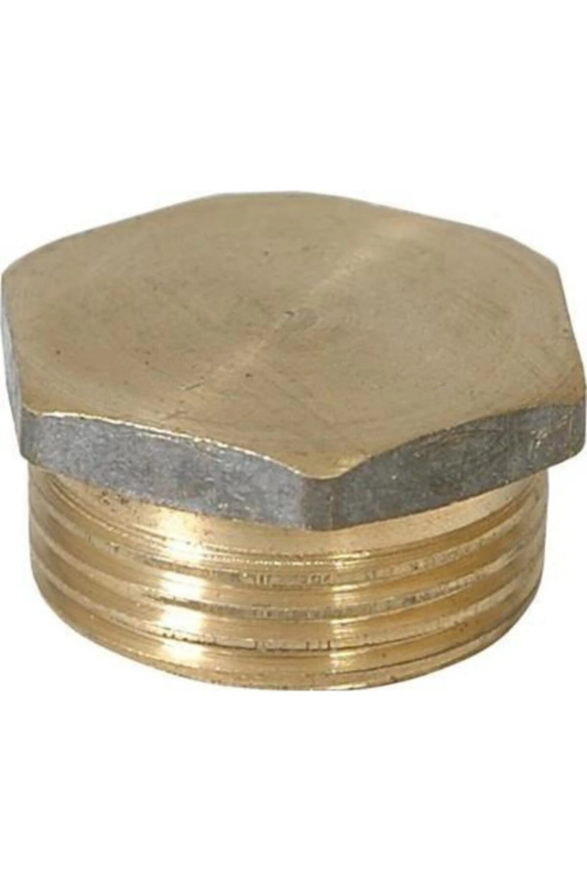 Sarı Pirinç Kör Tapa 1/8" Inç