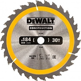 DEWALT DT1940 184X30MM Ahşapta Genel Amaçlı Testere