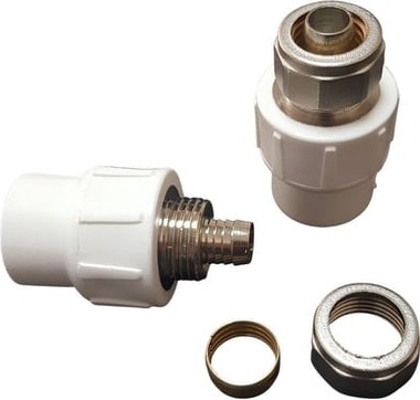Pprc Kuyruklu Nipel Pex Bağlantı (Pex Mobil Borudan Pprc Plastiğe Döştürücü Rakor) - Polipropilen Pipe Fittings - 20MM-16 - 1 Adet