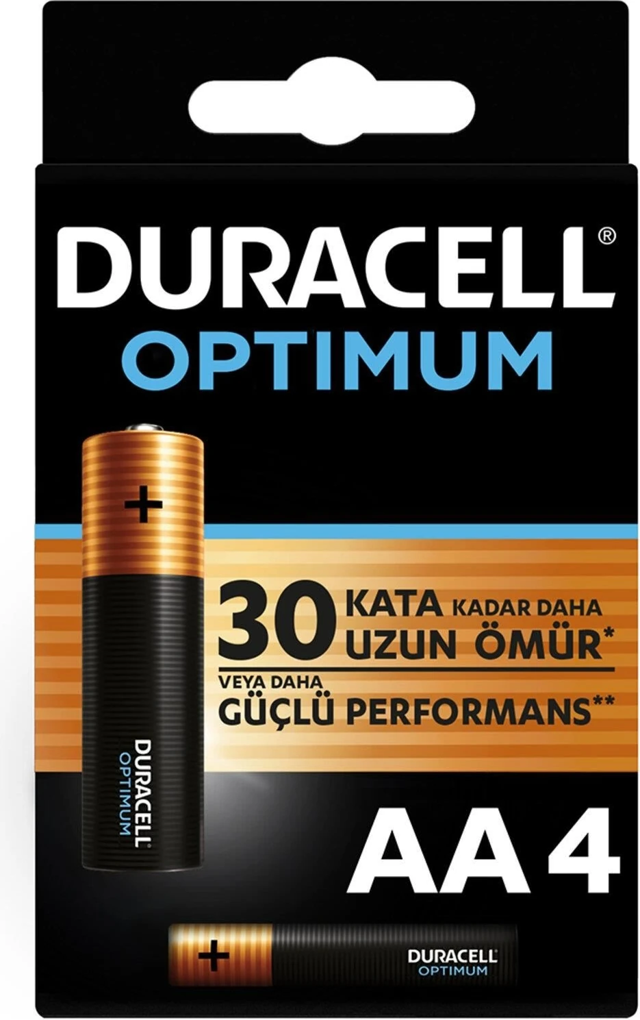 çınar ticaret duracell optimum alkalin pil aa 4&apos;&apos; lü paket