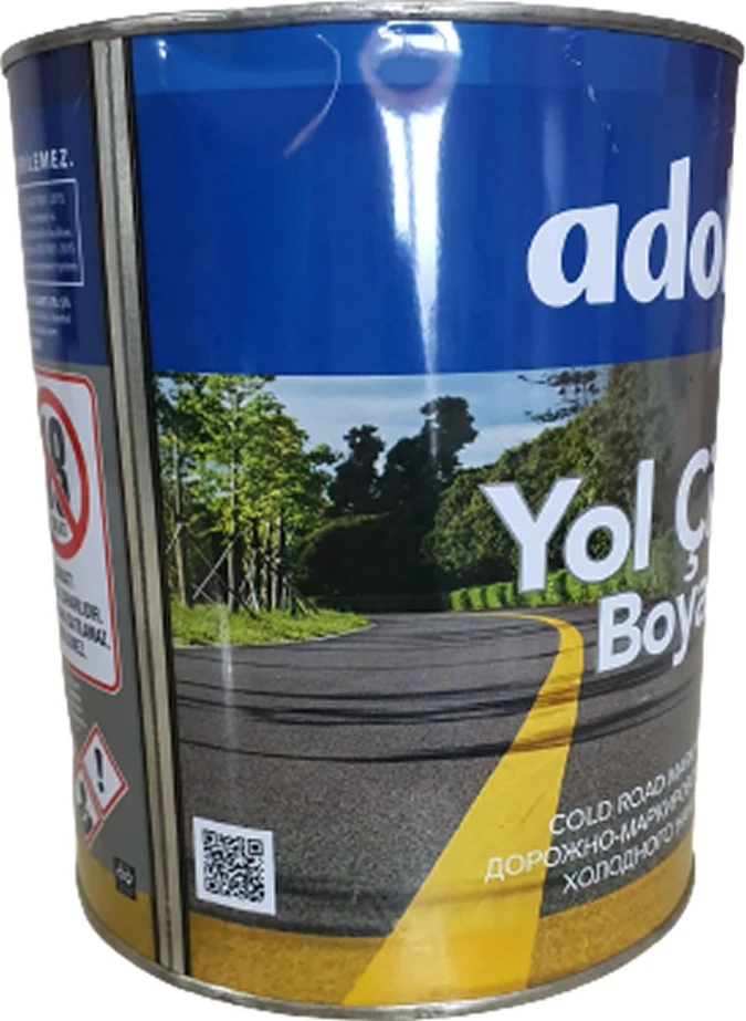 Adolin Yol Çizgi Boyası Beyaz 3kg
