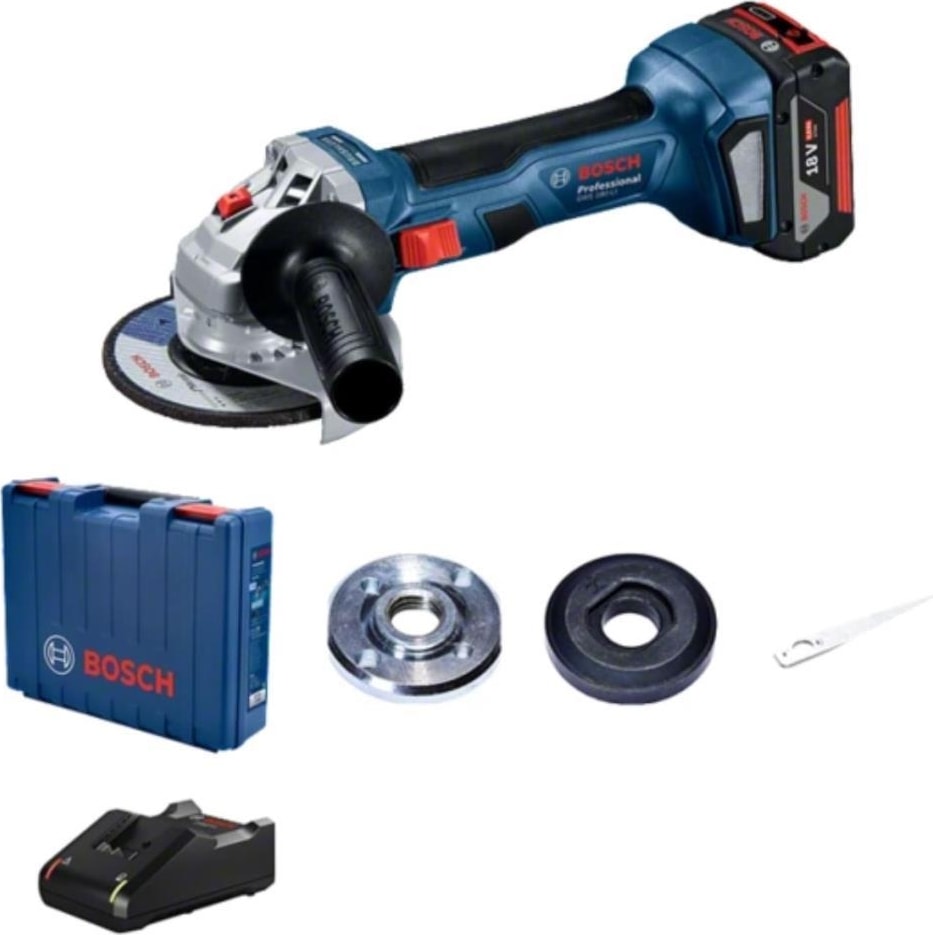 BOSCH Gbh 180 Li ve Gws 180 Li Akülü Kırıcı Delici ve Taşlama Seti 2x4 A