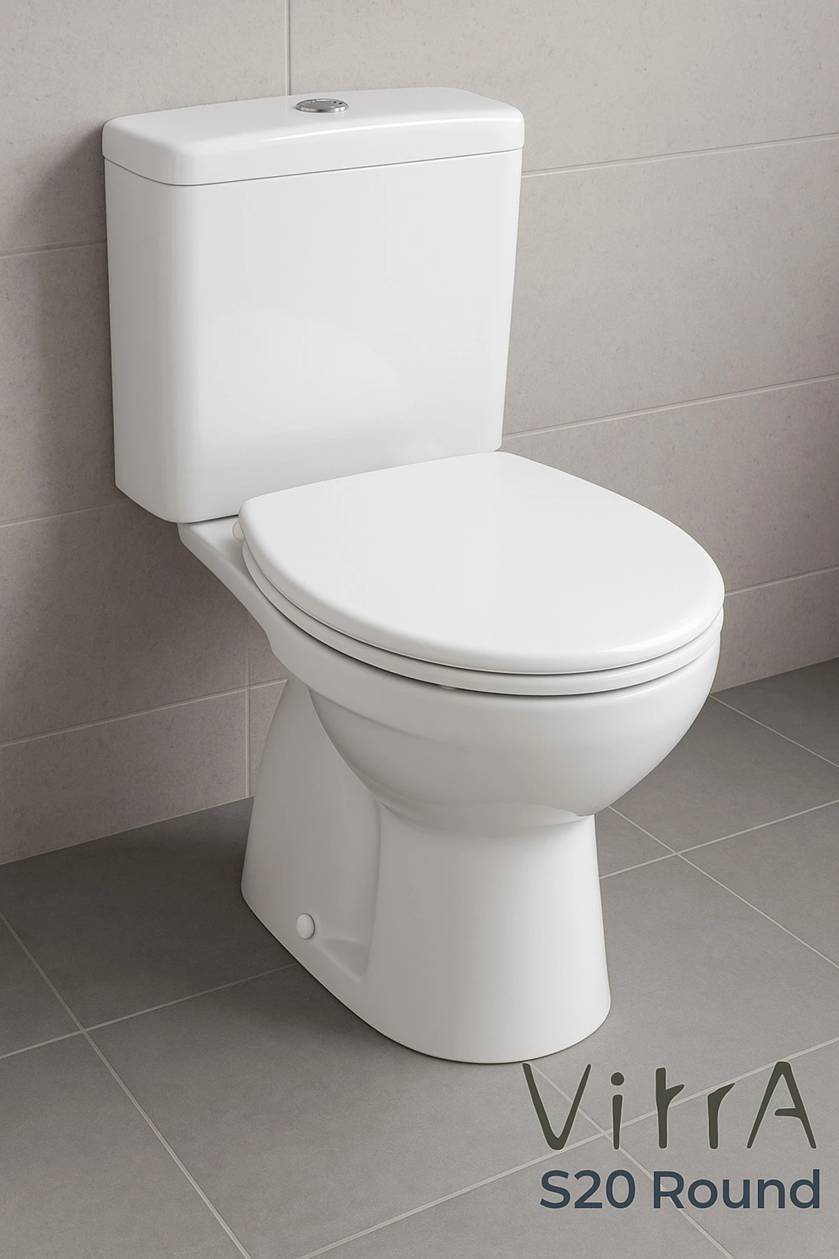 S20 Round Klozet Rezervuar Kapak ve İç Takım Dahil.