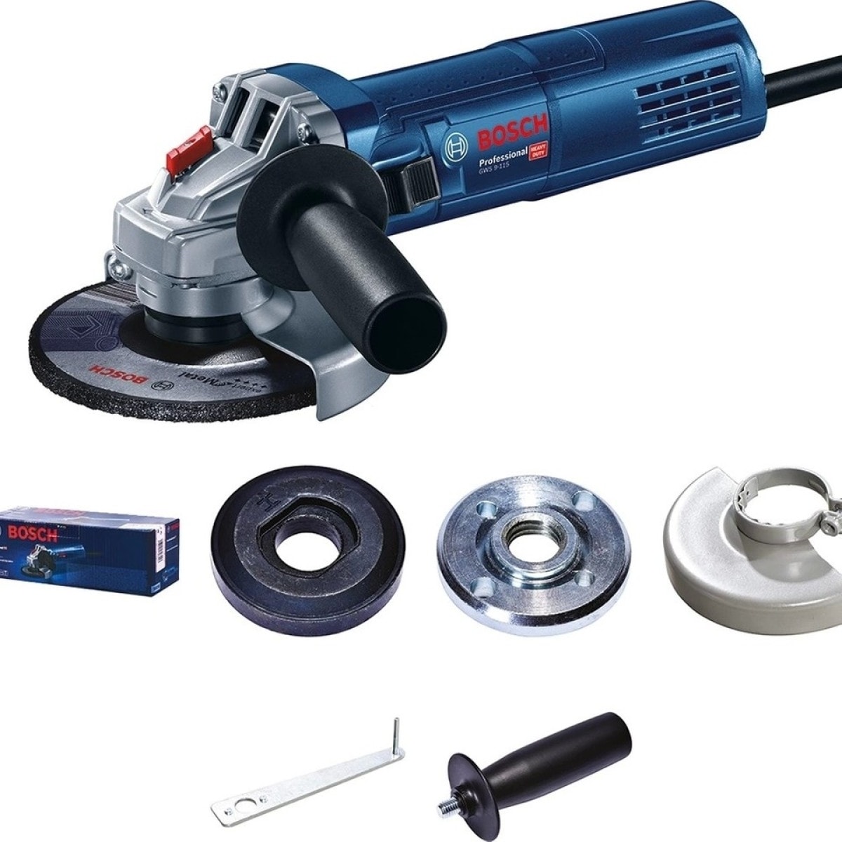 BOSCH Professional GWS 9-115 Avuç Taşlama Makinesi - 0601396006