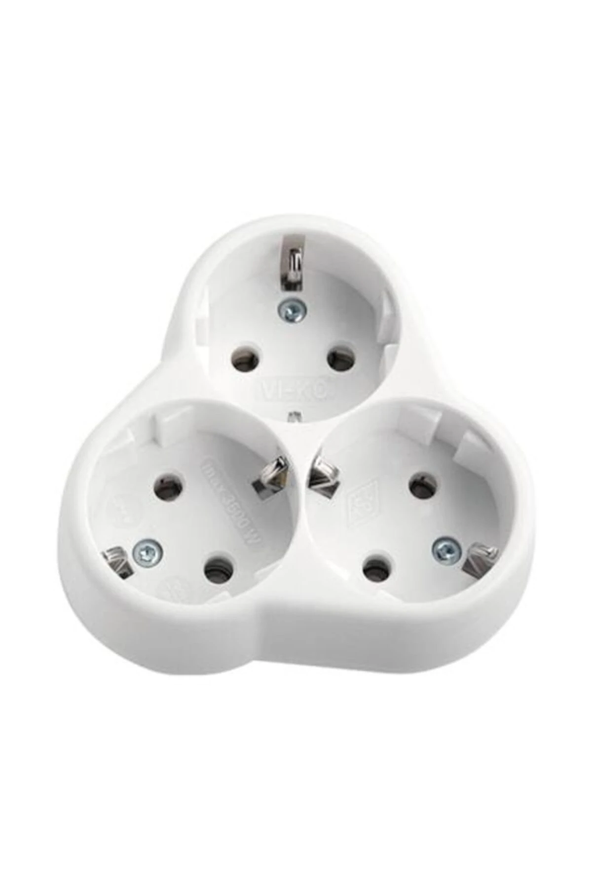 3 'lü Priz Çoğaltıcı - Golyat (Topraklı Koruma Özellikli )