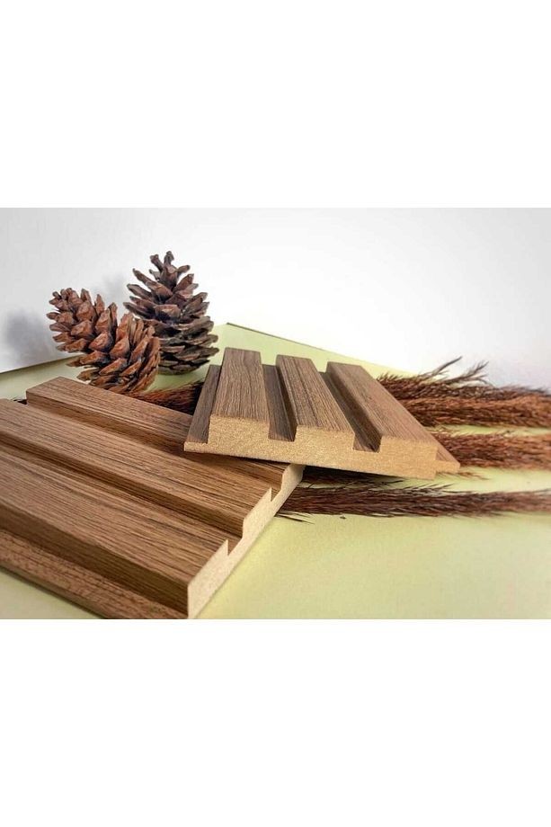 Kargo Bedava Antalya Yıldız Duvar Lambri Profili Lb 3771 Teak