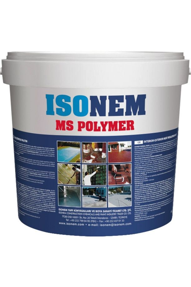 Ms Polymer %300 Elastik Su Yalıtımı 10 kg Beyaz