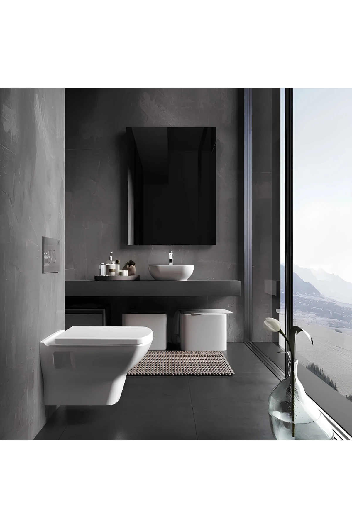 Dor Kanalsız Asma Klozet, Dor Yavaş Kapak