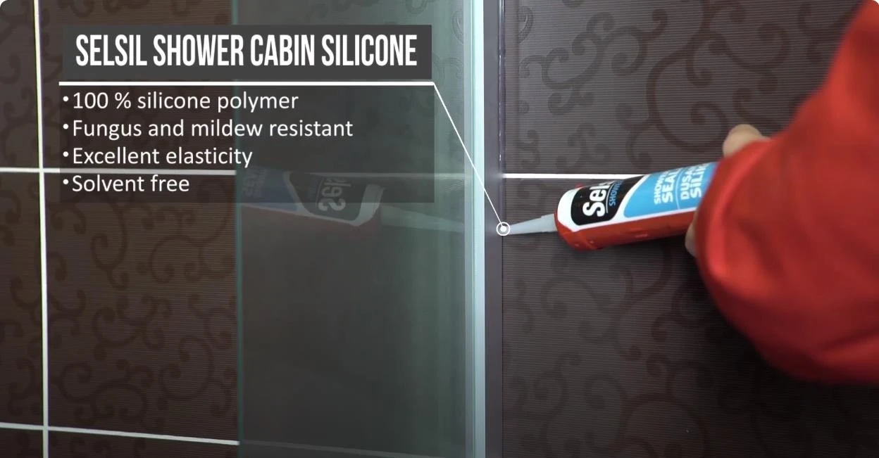 Mutfak Banyo Duşakabin Silikonu Şeffaf 50 Ml.