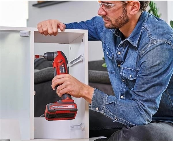 Akülü Açılı Vidalama Te-Ad 18 Li-Solo Power X-Change (18 V, 45 Nm, 10 mm Hızlı Sıkma