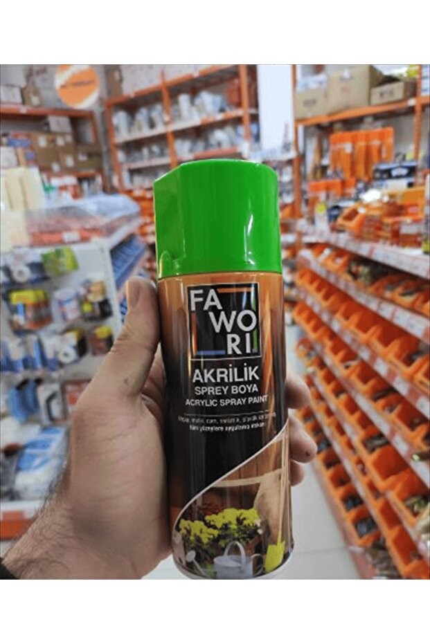 Akrilik Sprey Boya Açık Yeşil 400ml