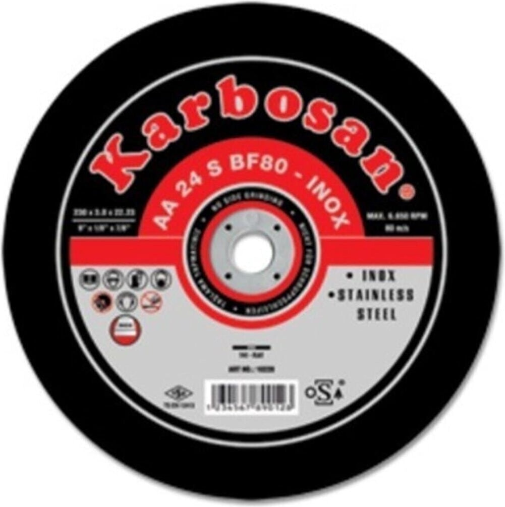 KARBOSAN 115 x 1.0 x 22 Inox-Thinline Kesme Taşı