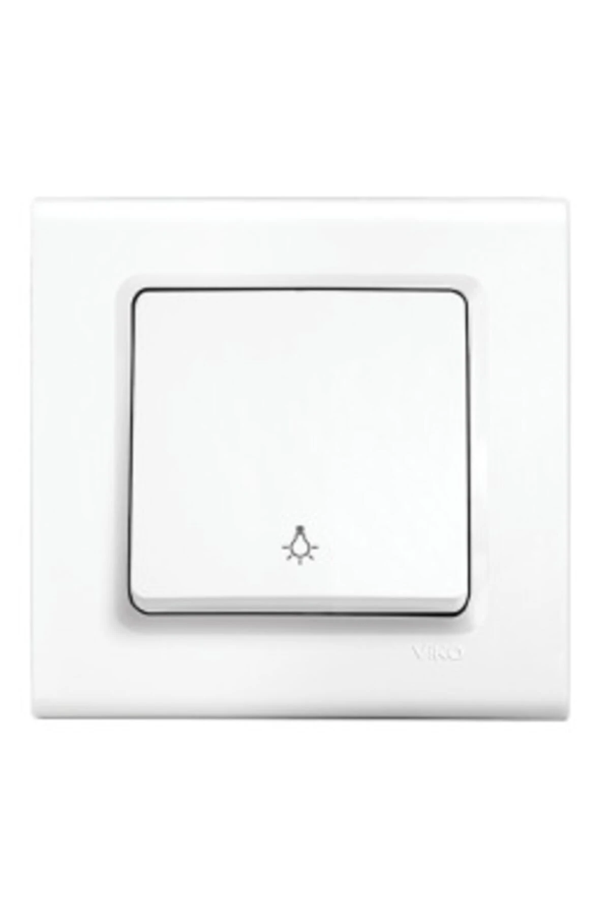 Linnera Beyaz Light Anahtari Çerçeveli (12 Adet)