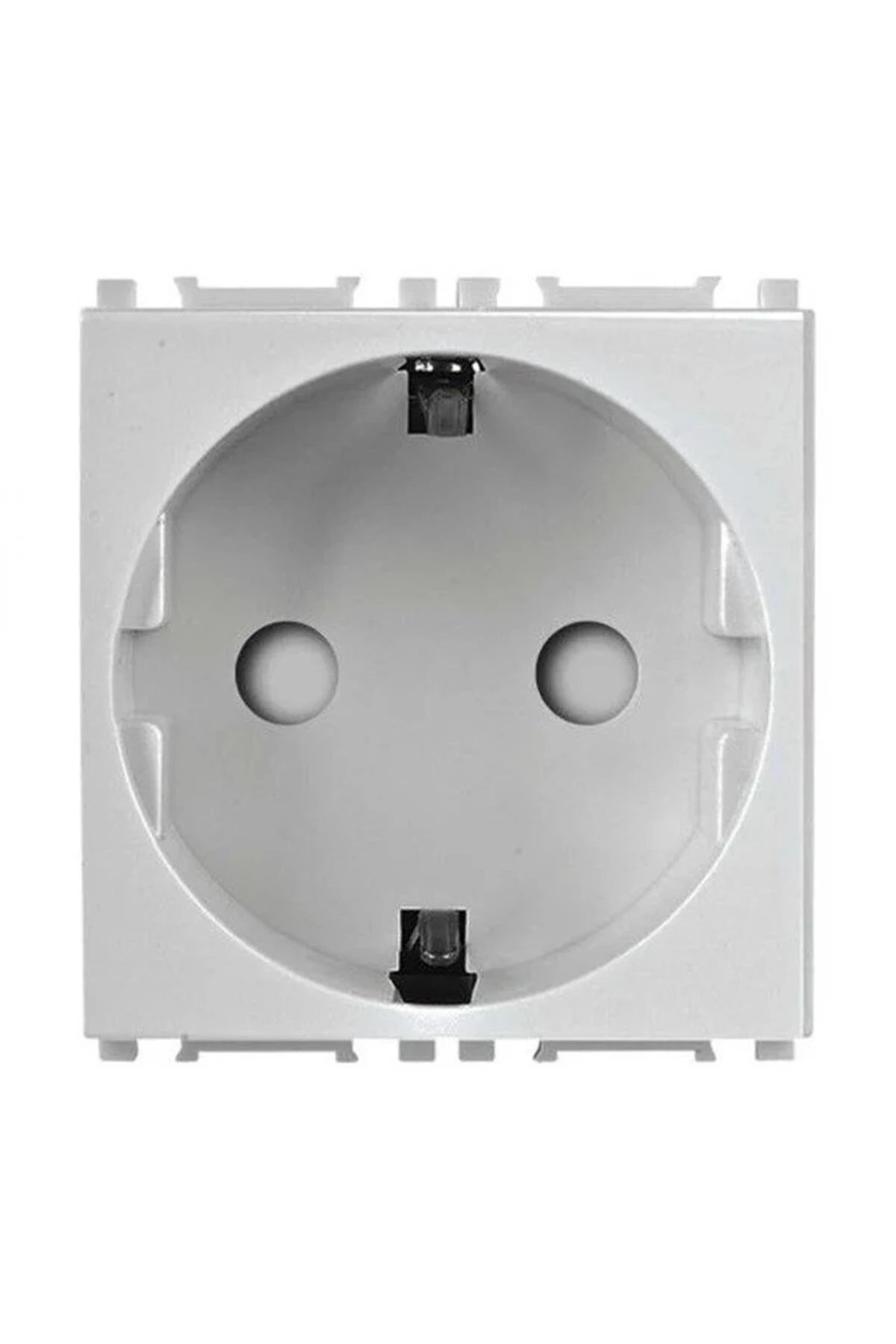 Viko 45X45MM Topraklı Priz Beyaz Mekanizma + Kapak 90800001