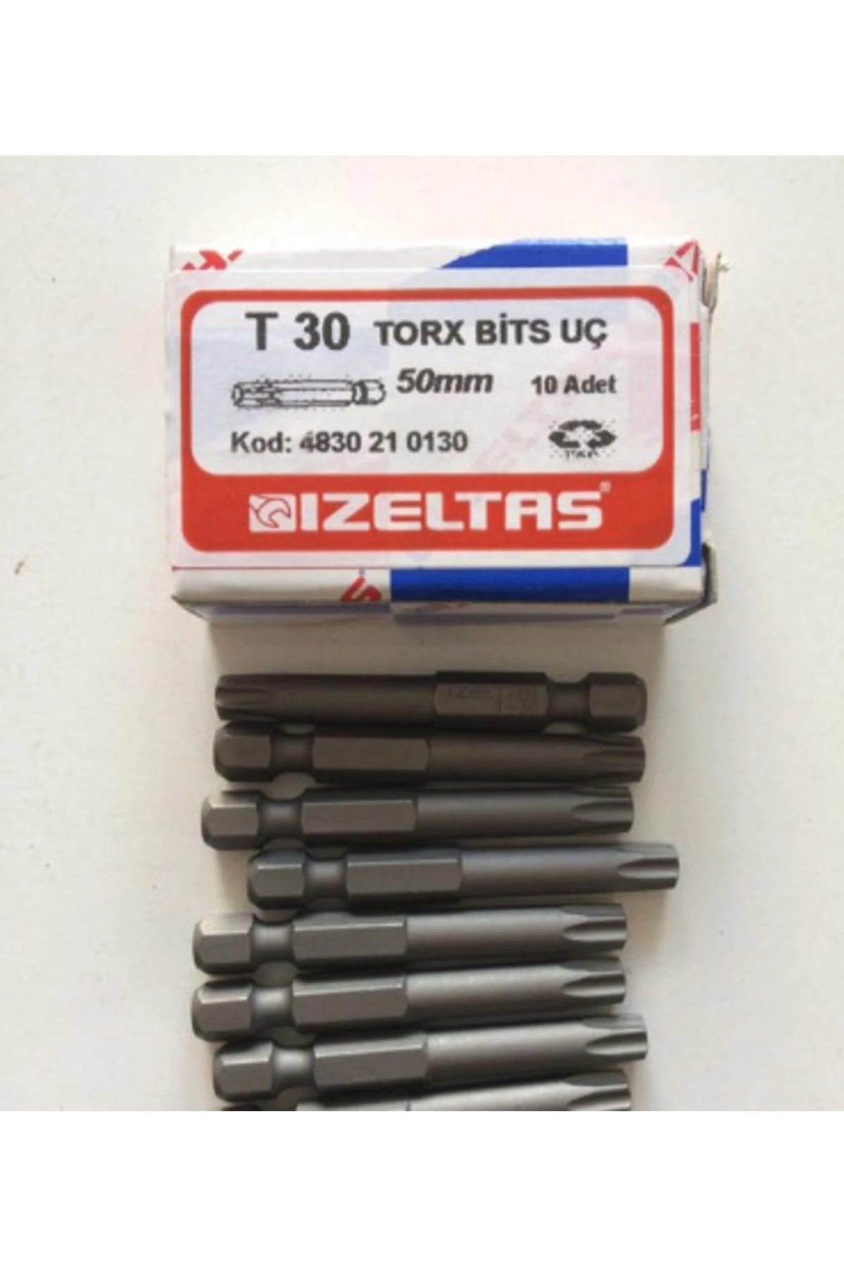 T30 Tork Bits Uç 50 Mm Buldex Vida Sıkma Ucu 10 Adet