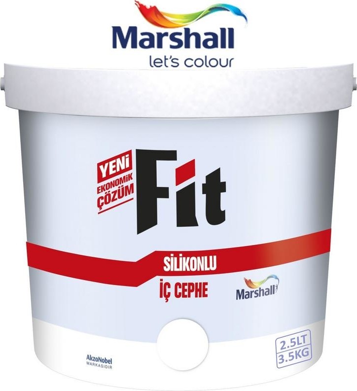 Fit Silikonlu İç Cephe Duvar Boyası 2.5Lt