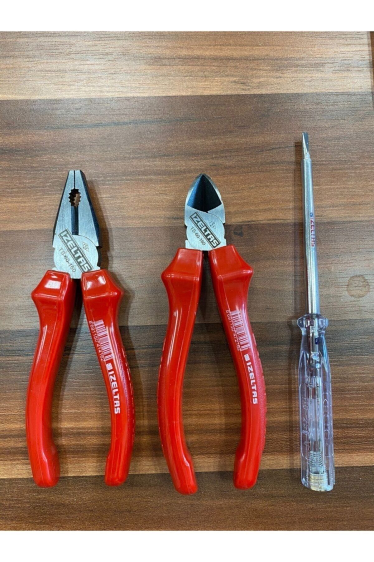 Pense , Yan Keski , Kontrol Kalemi Seti 3 Parça