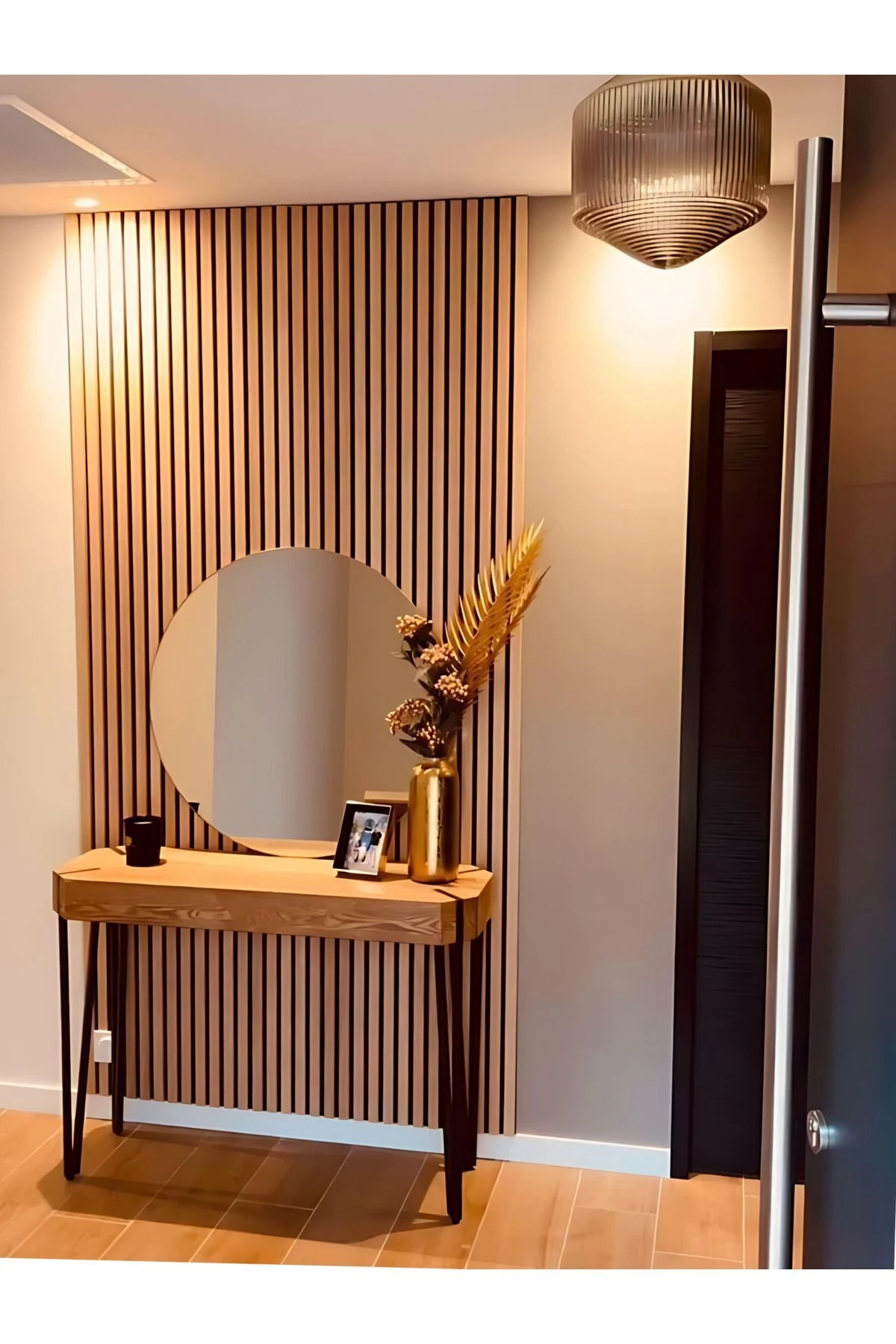 Dekoratif Meşe Rengi Panel 12 Adet 240 cm