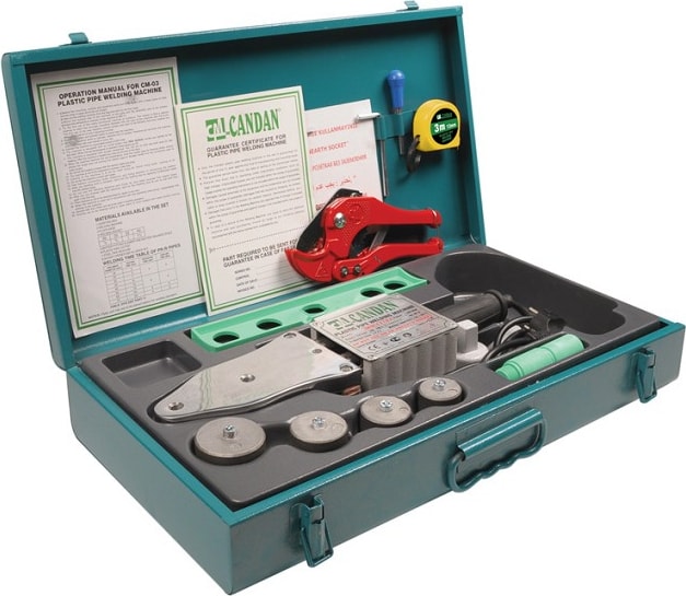 Cm-03-Set-V 1500 W Pprc Plastik Boru Kaynak Makinesi