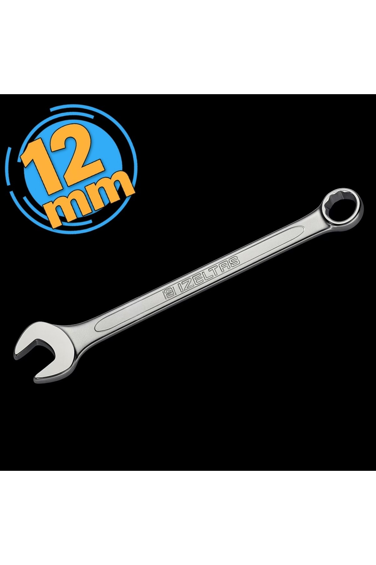 İZELTAŞ Kombine Anahtar Kısa Boy 12 mm