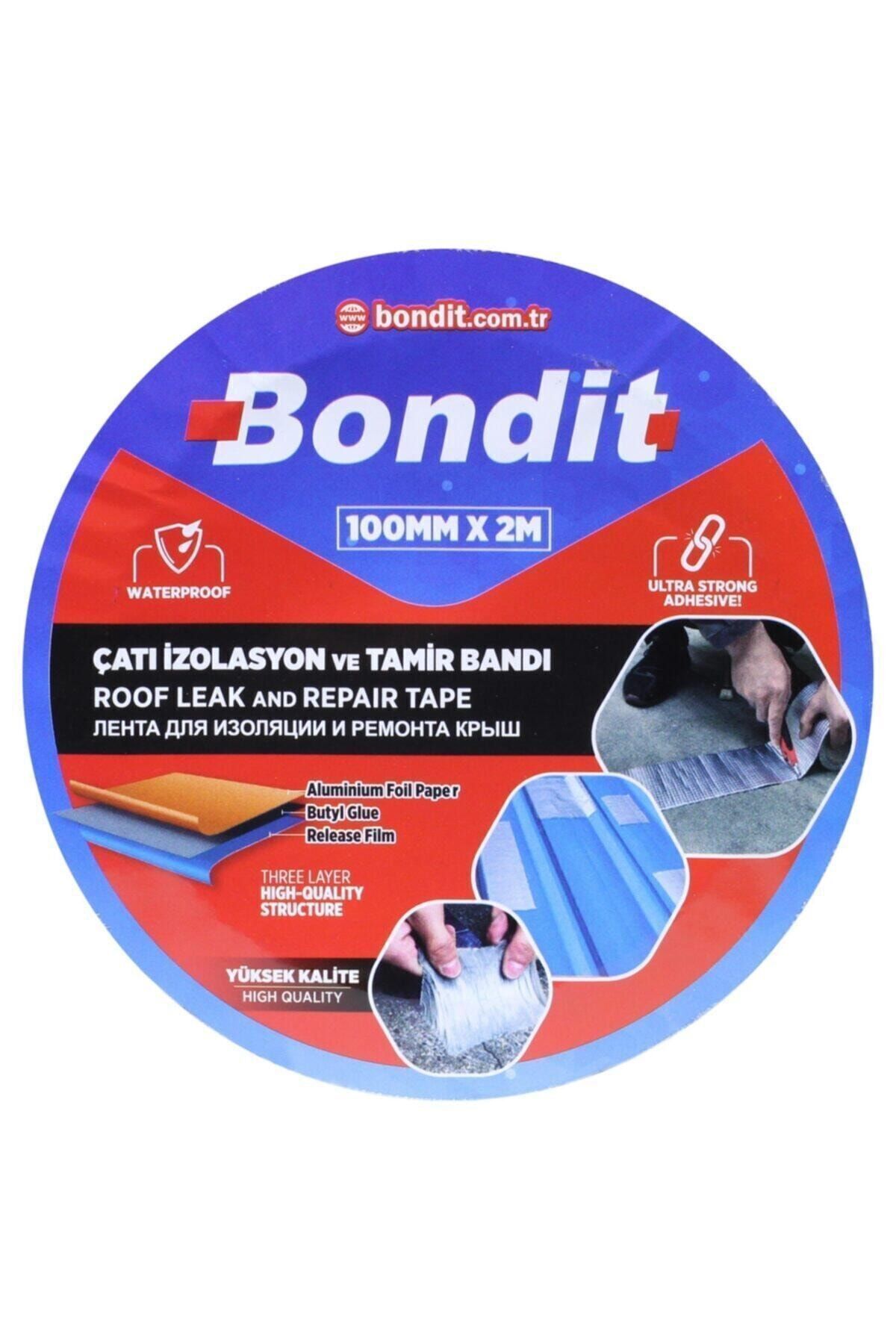 OZKUVVET Çatı Izolasyon Ses Su Yalıtım Tamir Bandı Çamur Bant 10 Cm X 2 Metre (3 ADET)