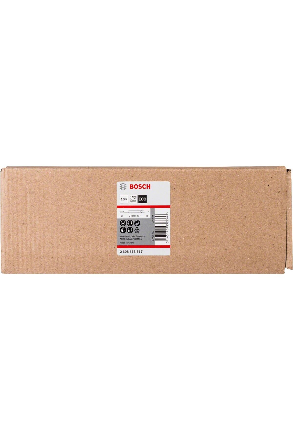 - Ekonomik Seri Sivri Keski Sds-plus 250 Mm 10'lu