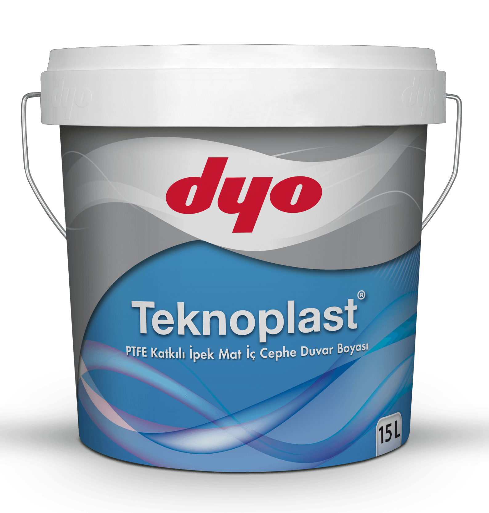 DYO TEKNOPLAST BAZ  Teflonlu İpek Mat  İç Cephe (COVİD)  2,5 lt