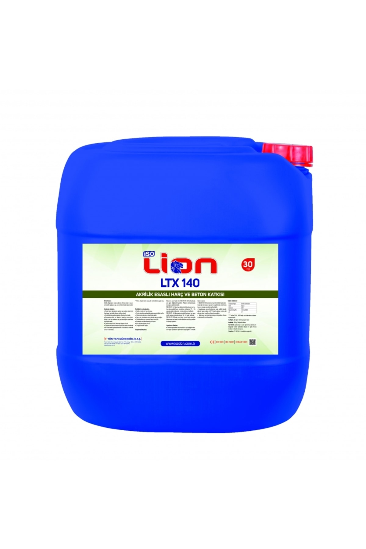 LTX 140 Akrilik Esaslı Harç ve Beton Katkısı-30 Kg
