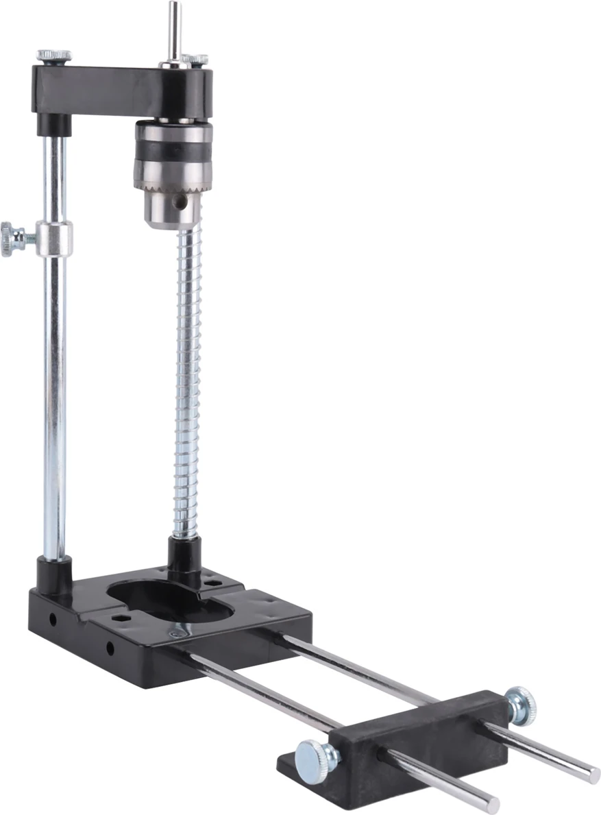 Ağaç Işleme Matkap Kılavuzu, Ağaç Işleme Matkap Kılavuzu Plastik Ayarlanabilir Delme Şablonu Dıy Için Delik Delme Bulucu (Siyah) (Yurt Dışından)