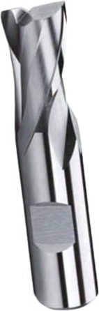 BOSCH 19 mm 2 Ağız Kısa Delik Freze DIN327 Hssco8