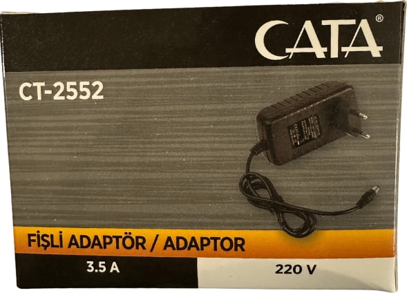 CT-2552 3.5 Amper 220V Fişli Adaptör