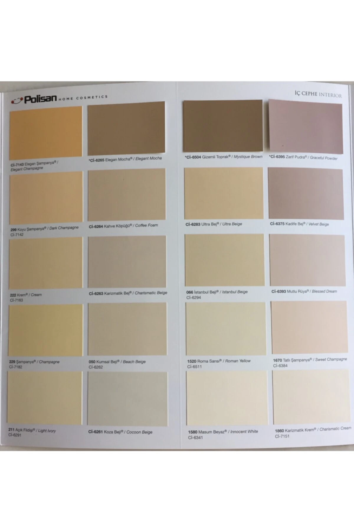 Popüler Plastik Boya 3 Kg / 1,75 Lt 4031 Kahve Köpüğü Ci-6264