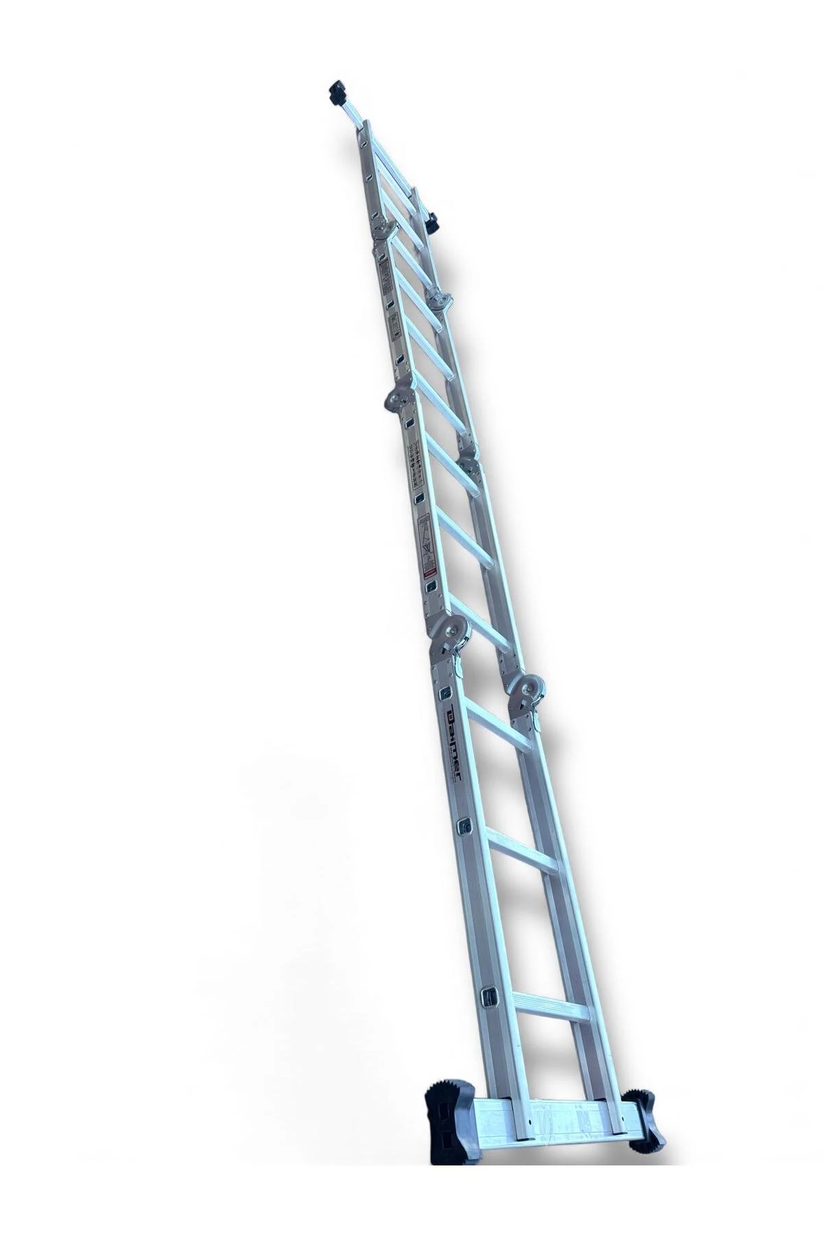 4X3 ALÜMİNYUM ÇOK AMAÇLI AKROBAT MERDİVEN 3.70 MT 12 BASAMAKLI