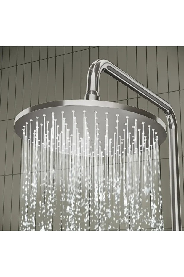 Aquaheat Joy 200 A47200 Termostatik Duş Sistemi, Krom