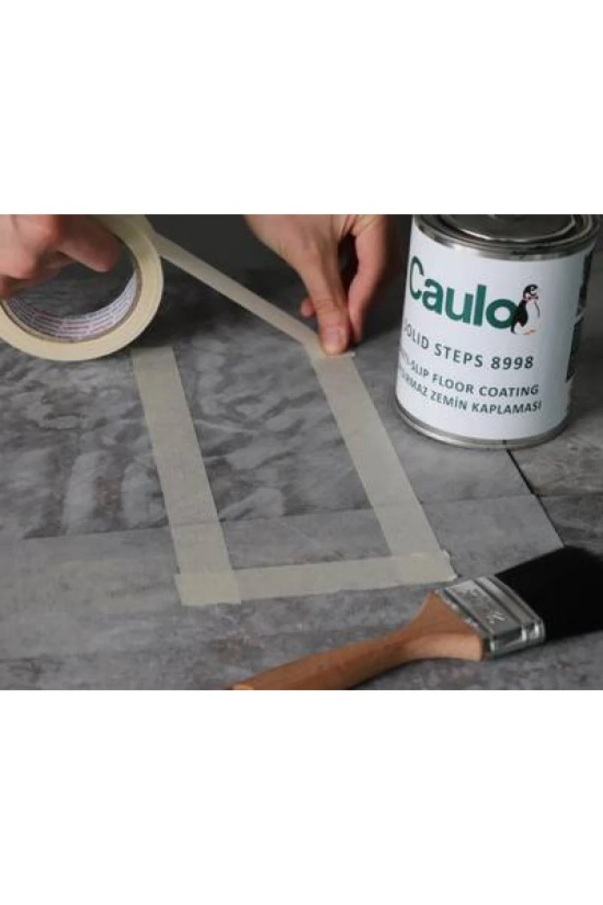 8998 Kaydırmaz Boya ( Siyah ) 1 Kg