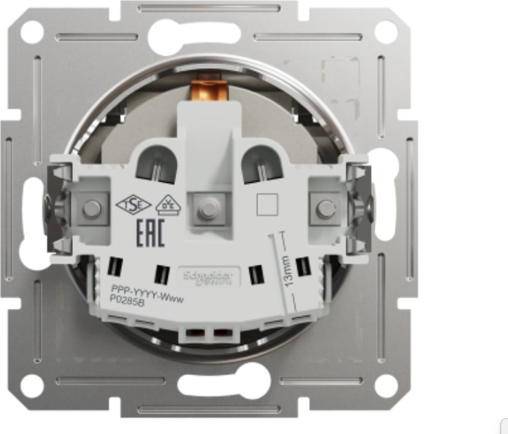 Schneider Asfora Bronz Kapakli Toprakli Prız