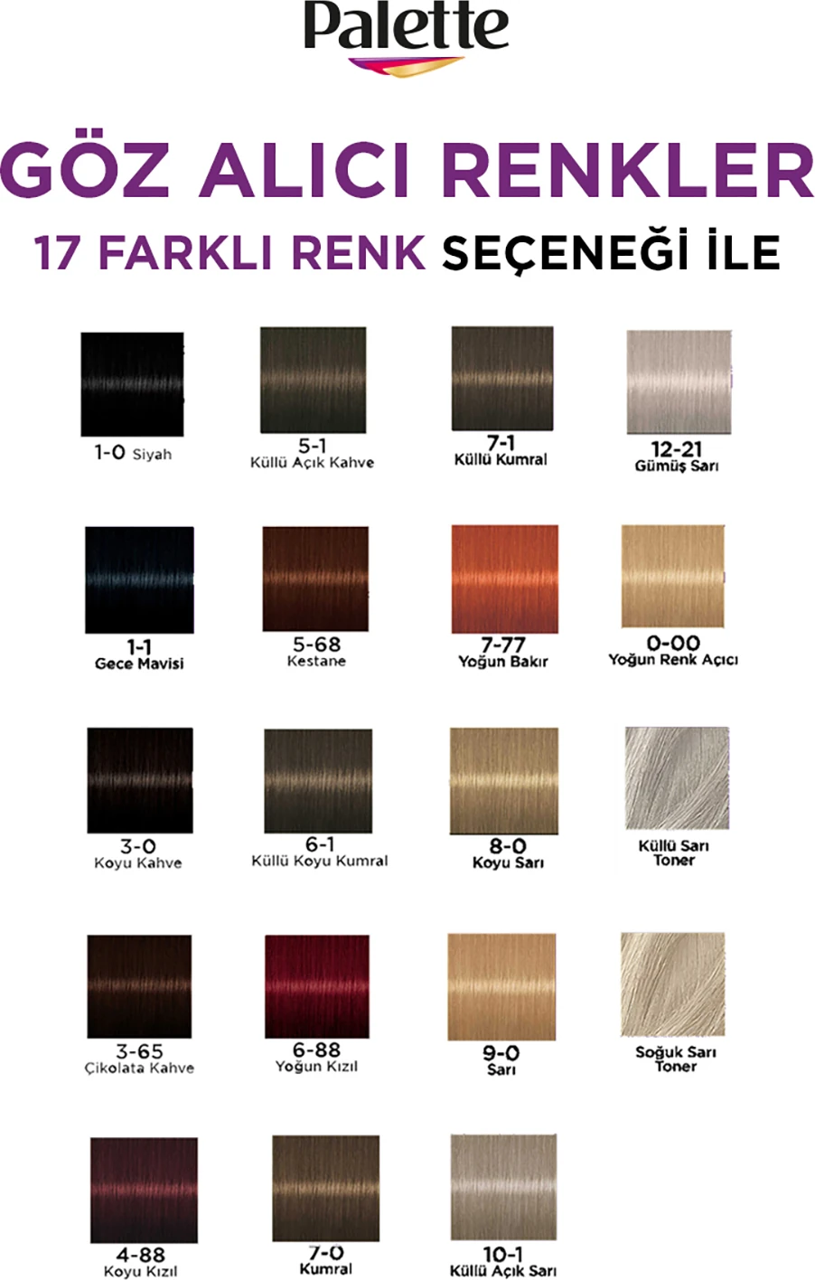 Göz Alıcı Renkler 7-77 Yoğun Bakır Pentanol & Besleyici Yağ İçeren Saç Boyası 115 ml