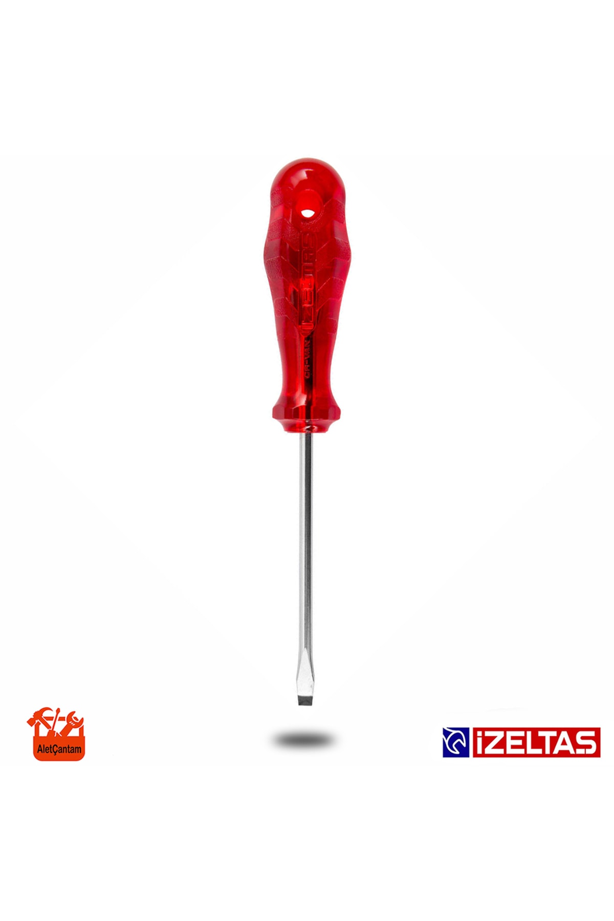 Düz Uçlu Tornavida Kraft 4 X 80 Ince Uçlu